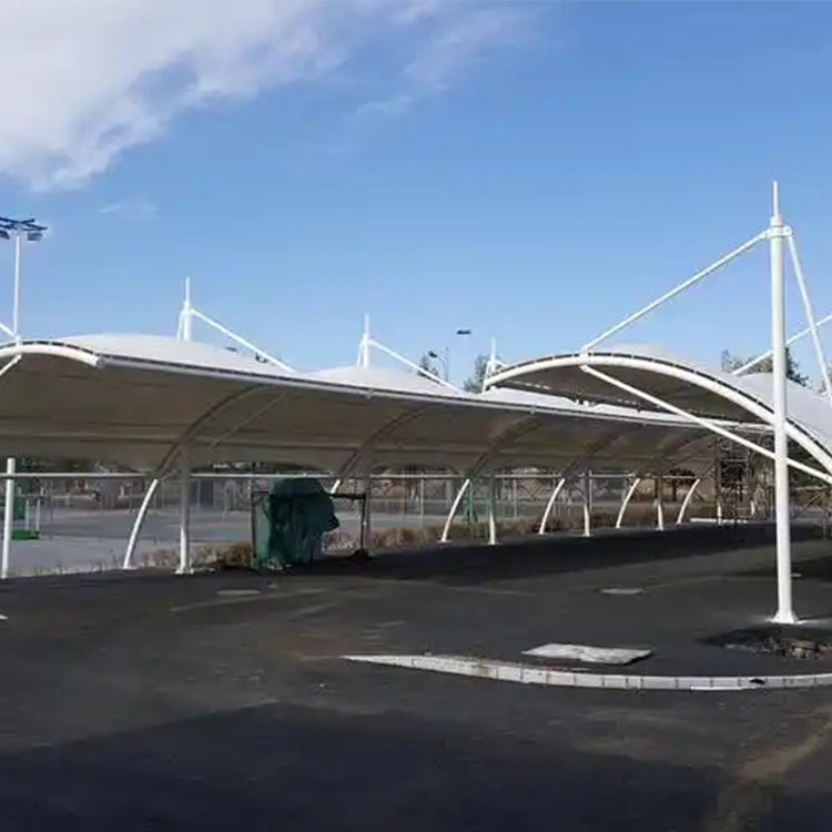 普定县膜结构电动车棚