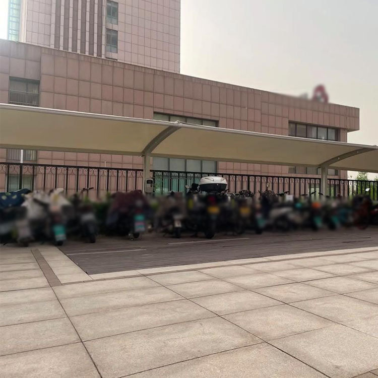 普定县膜结构电动车棚