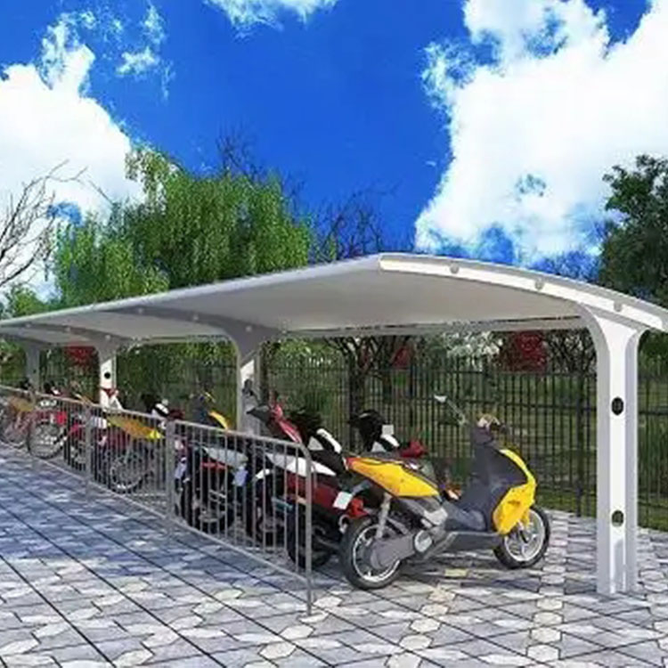 普定县膜结构电动车棚